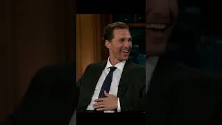 Matthew McConaughey Accidentally brings up Craig Fergusons Drinking problem [upl. by Linson]