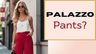 How to Style Palazzo Pants 9 Chic Outfit Ideas [upl. by Idnem]