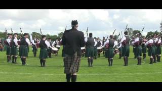 St Laurence OToole at the British Pipe Band Championships 2012 [upl. by Alain]