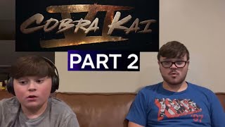 Cobra Kai Season 6 Part 2  Official Trailer Reaction [upl. by Akenahc]