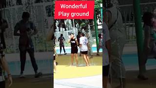 Amazing play ground 💝New Play ground and park at yew tee amazing playground foryou viralvideo [upl. by Ellan]