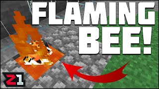 This Bee IS ON FIRE More Resourceful Bees  ATM6 Modded Minecraft Ep11  Z1 Gaming [upl. by Edlun]