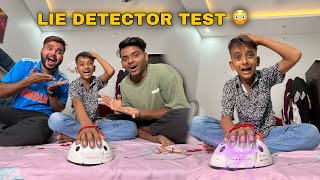 Lie Detector Test with Zeeshan 😳 Zeeshan Rone Laga 😭 [upl. by Hayne]