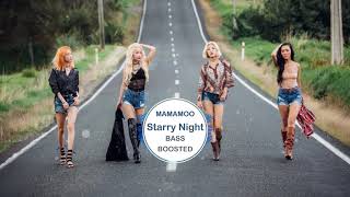 MAMAMOO  Starry Night  BASS BOOSTED  🎧 🎵 [upl. by Girard221]