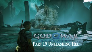 God Of War Ragnarok Gameplay Walkthrough PC Part 19 Unleashing Hel [upl. by Dez]