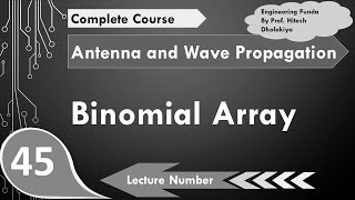 Binomial Array Basics Radiation Designing amp Advantages Explained [upl. by Jara]