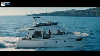 Beneteau Swift Trawler 41 in Boot in Beeld  WatersportTV [upl. by Wilhide]