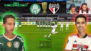 FINAL DO PAULISTÃO PALMEIRAS x SÃO PAULO PES 2021 ‹ Rikinho › [upl. by Calen]