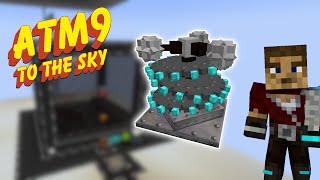 Easy Mob Farm with Mob Grinding Utils  ATM9 To The Sky Ep8 [upl. by Phelgon]