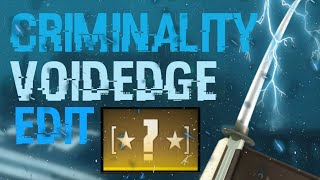 Criminality VOIDEDGE  Roblox Criminality EDIT [upl. by Marteena]