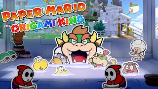 Shroom City and Giant Cactus  Paper Mario The Origami King  Gameplay Walkthrough Part 15 [upl. by Backler]