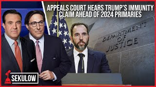 Appeals Court Hears Trump’s Immunity Claim Ahead of 2024 Primaries [upl. by Erialb]