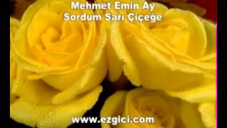 Mehmet Emin Ay Sordum Sarı Çiçeğe [upl. by Icam52]