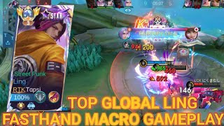 THE TOP GLOBAL LING WINRATE 76 FAST HAND GUIDE FOR EVERYONE  MOBILE LEGENDS [upl. by Colleen898]