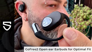 SoundPEATS GoFree 2 Wireless Earbuds Open Ear with LDAC and HiRes [upl. by Znerol]