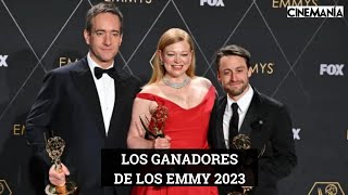 Ganadores EMMY 2023 Succession The Bear y Bronca acaparan los premios [upl. by Siocnarf]