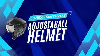 uvex Instinct Visor  Adjustable Ski amp Snowboard Helmet Review for Everyone [upl. by Rosamund]