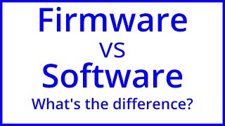 Firmware vs Software What is the Difference [upl. by Marino]