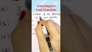 Identify the Unit fraction fraction maths viralshort yt [upl. by Landahl230]