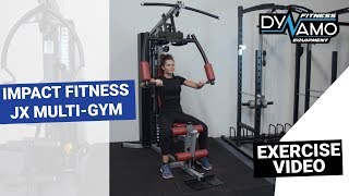 Home Gym JX Exercise Demo  Dynamo Fitness Equipment [upl. by Llorre868]