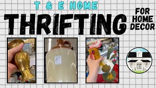 THRIFT WITH US E27 For Home Decor at Value Village [upl. by Rorie]