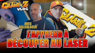 DECO GEEK avec KILLER LASER Culture Z VLOG18 [upl. by Trometer99]