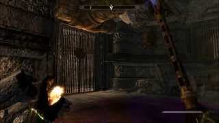 Lets Play Skyrim Blind Part 305 Calcelmos Laboratory and Balcony and Tower [upl. by Leahcir29]