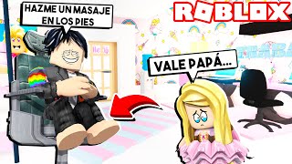 MI BEBE PRINCESA HACE TODO LO QUE LE DIGO DURANTE 24 HORAS en ADOPT ME ROBLOX JUANA LA GUAPA [upl. by Anilef175]