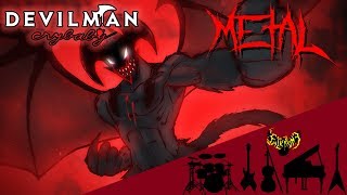 DEVILMAN crybaby  DVMN Ending Theme 【Intense Symphonic Metal Cover】 [upl. by Llertnek541]