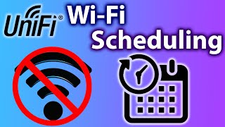 UniFi WiFi Schedules  Blocking access to WiFi [upl. by Gilges940]