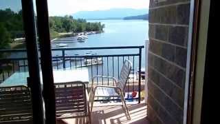 Deluxe Lakefront Suites  Surfside on the Lake  Lake George Hotels [upl. by Lanza]