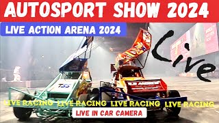 Autosport Live Show 2024  BriSCA F1s LIVE RACE Action [upl. by Nomrej]