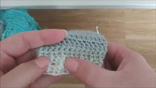 tutorial watch me craft ganz einfach  Armstulpen mit Daumenloch häkeln [upl. by Alberta]