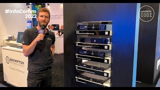 Brompton Talks Tessera SX40 LED Processor at InfoComm 2022 [upl. by Nnylyahs]