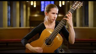 Classical guitarist Petra Poláčková performs quotCapriccioquot by Johann Kaspar Mertz 18061856 [upl. by Ethbin]