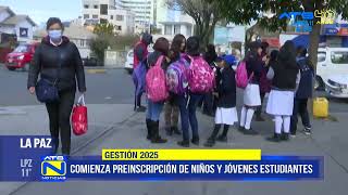 Comienza la preinscripción en unidades educativas de alta demanda para 2025 [upl. by Zhang]