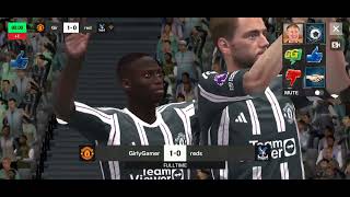 Manchester United vs Crystal Palace 10  YouTuber vs Subscriber Part 2  EA Sports FC Mobile [upl. by Mayeda]