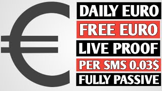 Per sms 003 Euro freeThe brand new Earning app 2024 with live payment proof [upl. by Atteuqihc386]