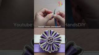 Handmade Ribbon Flowers Super Simple DIY Ribbon Craft Ideas [upl. by Weisbrodt]