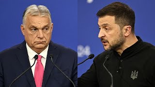 Auf dem europäischen Gipfel in Budapest fordert Orbán Waffenstillstand in der Ukraine [upl. by Cooe]