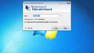Fjärrskrivbord Remote Desktop del 1 [upl. by Weinman738]