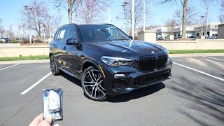 2021 BMW X5 M50i Start Up Exhaust Test Drive and Review [upl. by Farah]