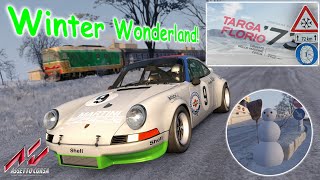 Assetto Corsa  Targa Florio Winter Version short impressions [upl. by Cleary]