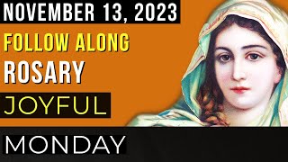 WATCH  FOLLOW ALONG VISUAL ROSARY for MONDAY November 13 2023  AUTUMN LEAVES [upl. by Attebasile]