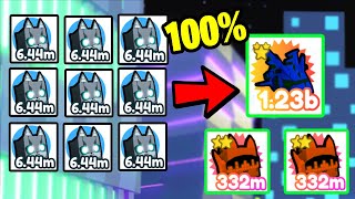 😱 NEW BEST FUSING METHOD FASTEST WAY TO GET RAINBOW TECHNO CAT  Pet Simulator X [upl. by Eden]