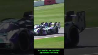 Valkyrie LMH testing at Donington Park [upl. by Cassandry]