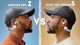 SHOWDOWN AirPods Pro 2 VS SONY WF1000XM5 [upl. by Novar542]