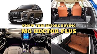 MG Hector Plus full test drive [upl. by Agnese391]