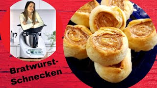 BratwurstSchnecken  so geht Wurst im Thermomix  wurschten mit Lucoma  ThermoMixenmitClaudia [upl. by Allmon]