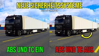 ETS2 148  ABS und TC  Antiblockiersystem und Traktionskontrolle  Open Beta Update 148 [upl. by Jeb]